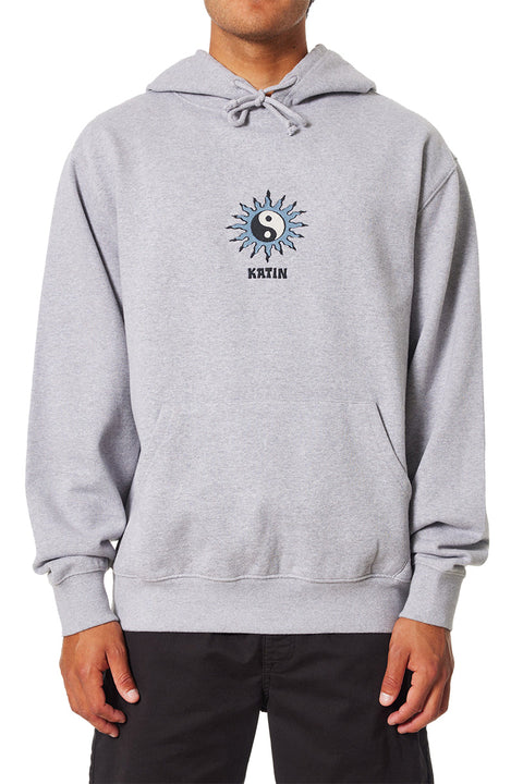Katin Orb Embroidered Hoodie - Heather Grey