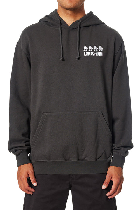 Katin Porto Hood - Black Wash - Front