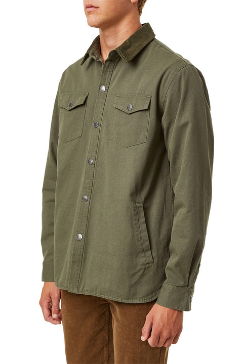 Katin Campbell Jacket - Olive - Side