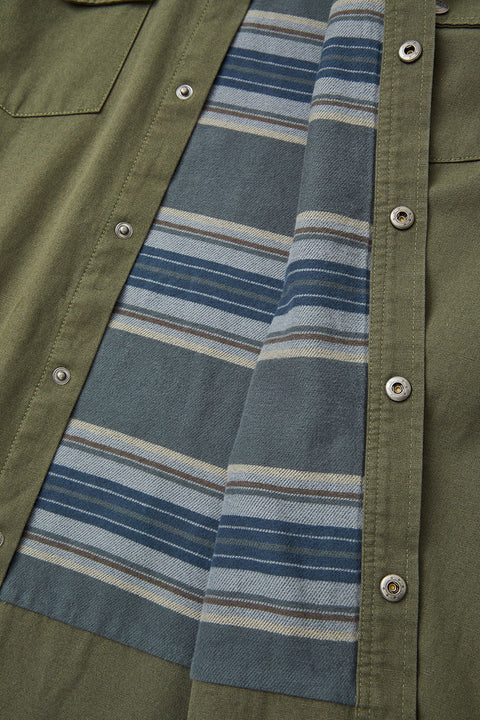 Katin Campbell Jacket - Olive - Interior