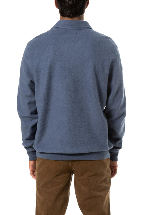 Katin Hardy Fleece - Washed Blue - Back