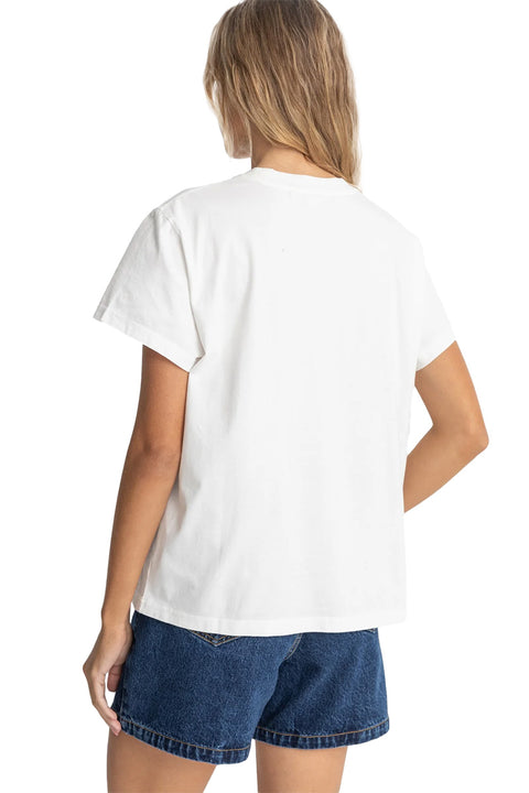 Rhythm Sundance Band T-shirt - Vintage White- Back