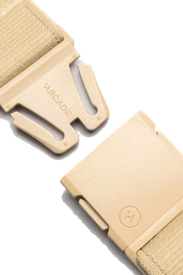 Arcade Atlas Slim Belt - Khaki - Buckle