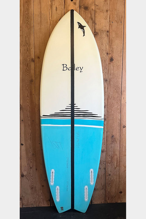 Bailey 5'9" ET Pro Model Shortboard Surfboard - Bottom