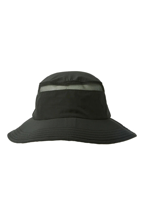 Billabong A/Div Big John Lite Safari Hat - Black- Back without cord