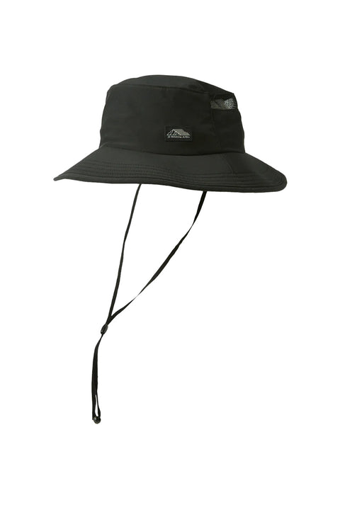 Billabong A/Div Big John Lite Safari Hat - Black- Side