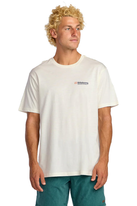 Billabong A/Div Abandon S/S T-Shirt - Off White- Front