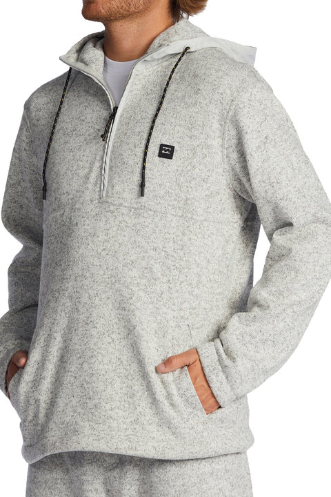 Billabong A/Div Boundary Pullover - Grey Heather- Side