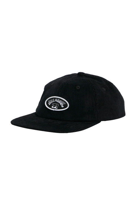 Billabong Base Snapback Hat - Black Corduroy