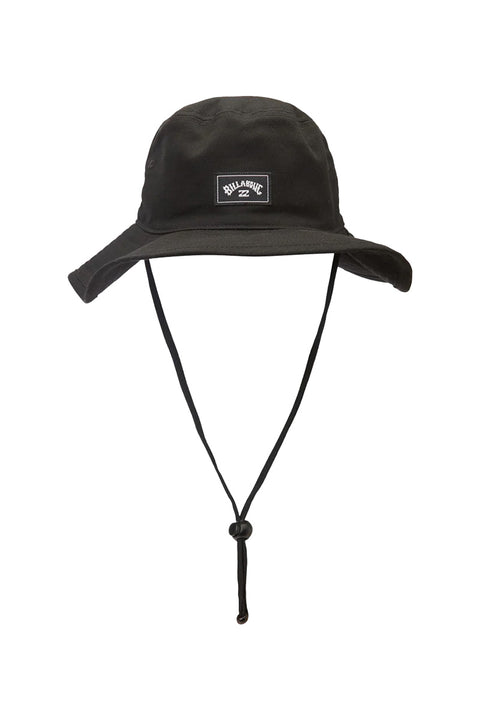 Billabong Big John Surf Safari Hat - Black- Front