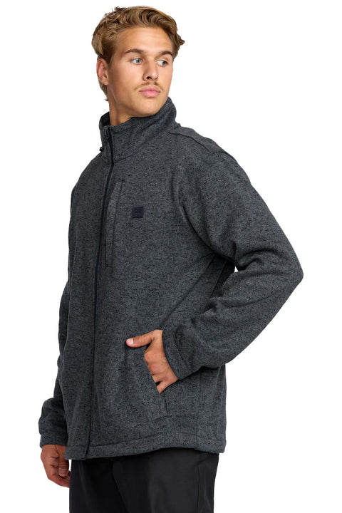 Billabong Boundary Mock Neck - Navy- Side