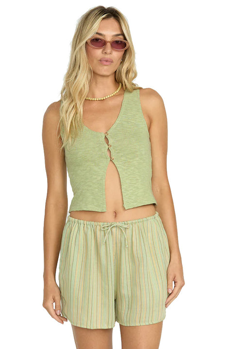 Billabong Bren Knit Vest - Pistachio