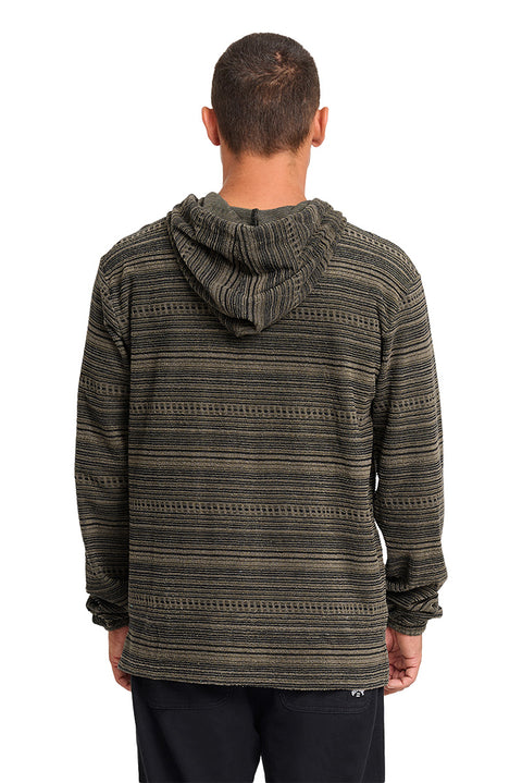 Billabong Flecker Diego Pullover - Oatmeal- Back