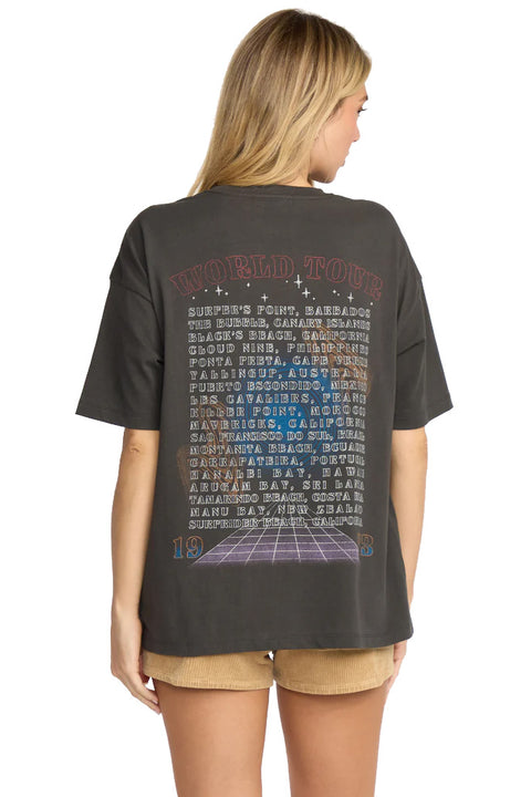 Billabong Focus Tour SS Tee - Off Black - Back