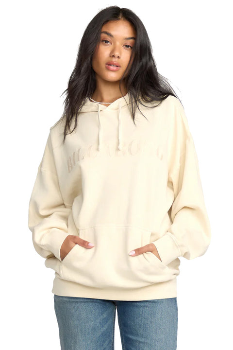Billabong Hi Tide Dip Pullover Hoodie - Whitecap- Front