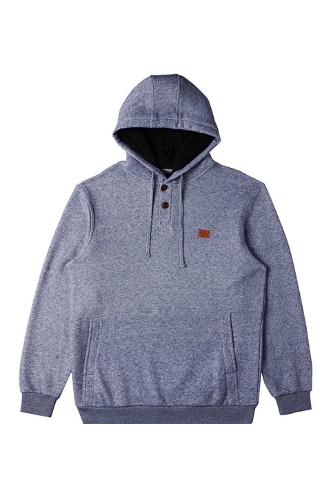 Billabong Hudson Hoodie - Dusty Navy Heather- Front