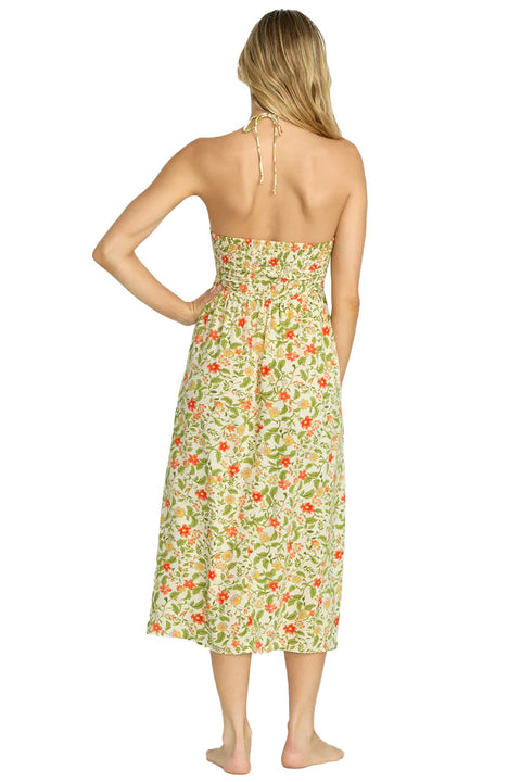 Billabong In Your Heart Midi Dress - Multi - Back
