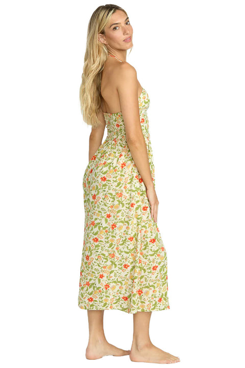 Billabong In Your Heart Midi Dress - Multi - Side