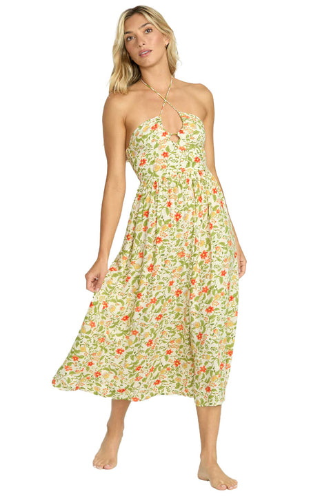 Billabong In Your Heart Midi Dress - Multi | Moment Surf Company Billabong In Your Heart Midi Dress - Multi | Moment Surf Company