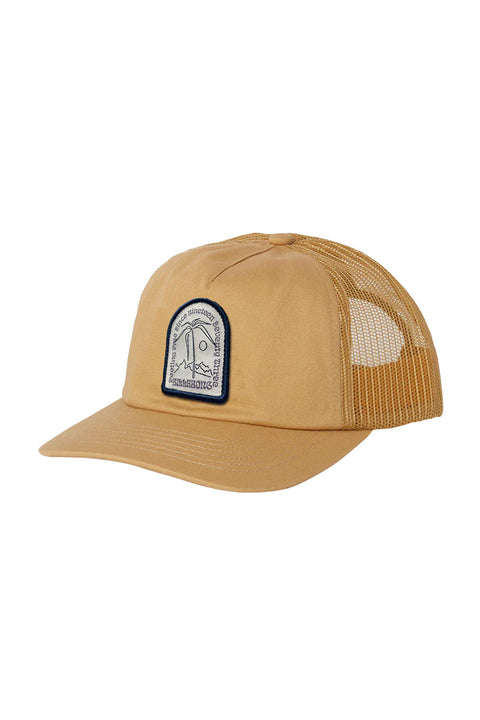 Billabong Lounge Trucker Hat - Khaki- Front