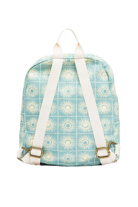 Billabong Mini Mama Backpack - Misty Blue- Back