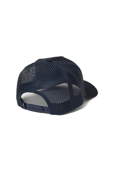 Billabong Peaked Trucker Hat - Navy- Back