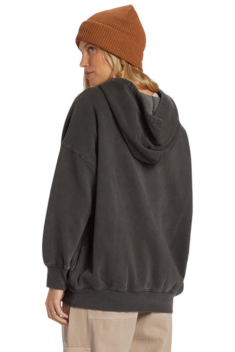 Billabong Riptide Zip Hoodie - Black Sands- Back