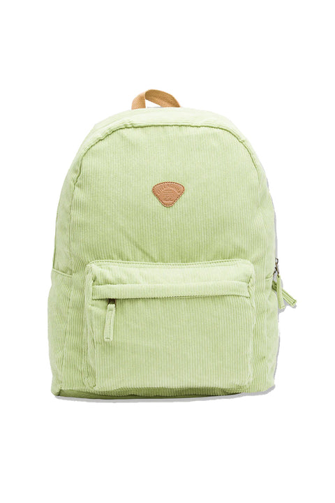 Billabong Schools Out Cord Backpack - Avocado- Front