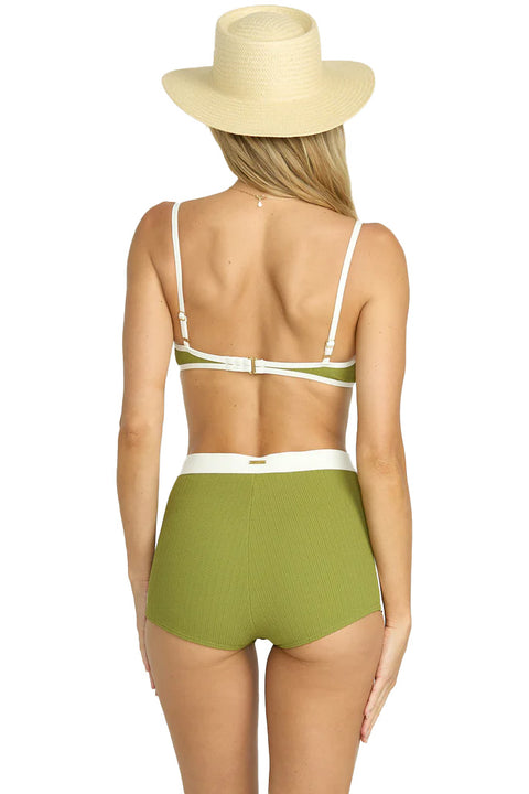 Billabong Sunrays Surf Short Bikini Bottom - Ranger Green - Back