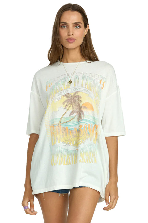 Billabong Sunset Mindset SS Tee - Salt Crystal