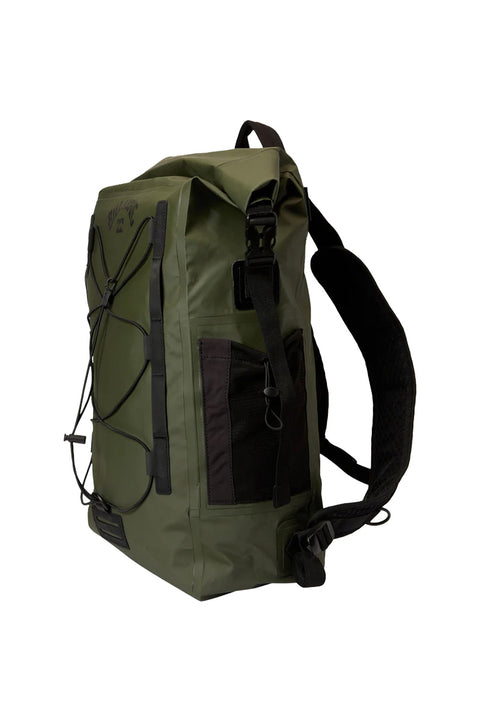 Billabong Surftrek Storm Backpack - Military- Side