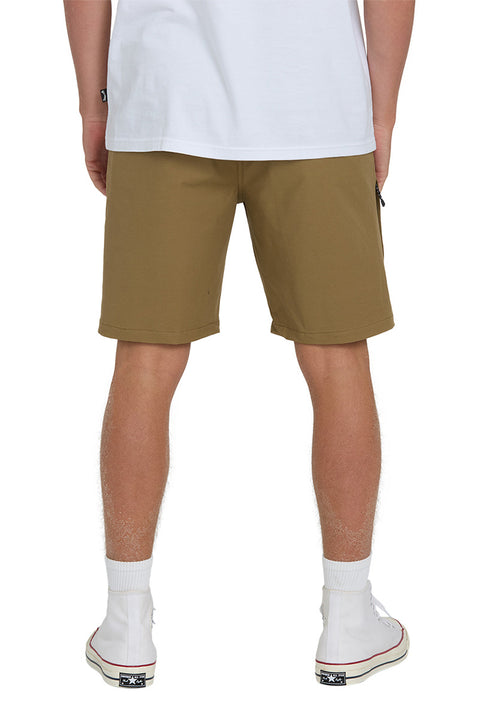 Billabong Surftrek Touring Short - Vintage Khaki- Back