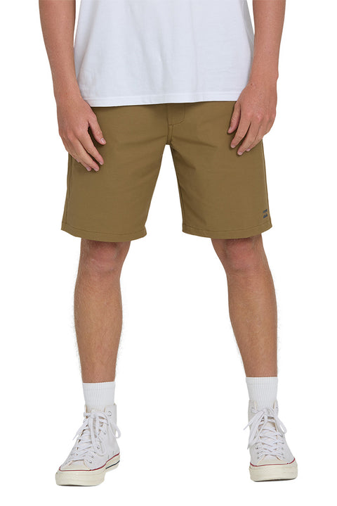Billabong Surftrek Touring Short - Vintage Khaki- Front