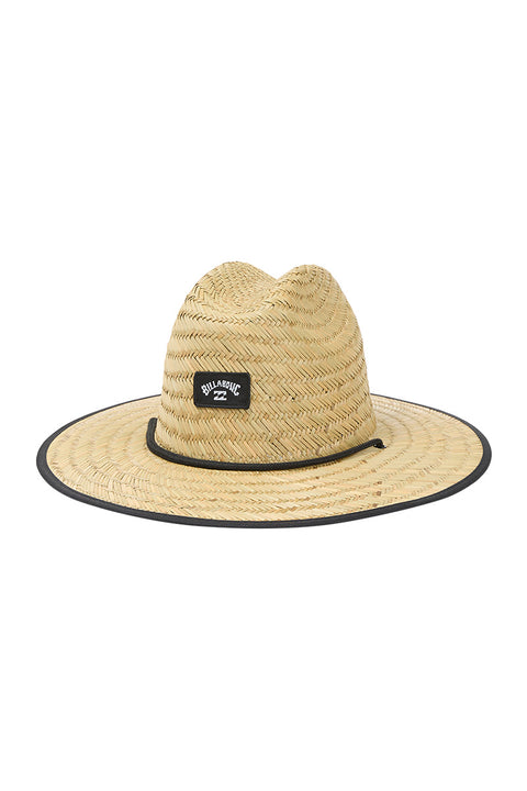 Billabong Tides Print Straw Hat - Peach- Front