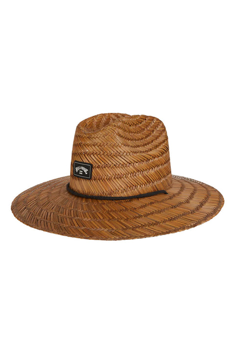Billabong Tides Straw Lifeguard Hat - Brown- Side
