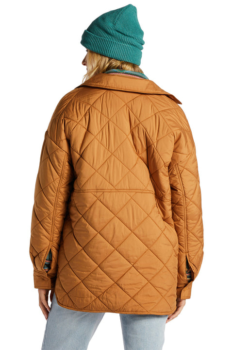 Billabong Transport Shacket - Camel - Back