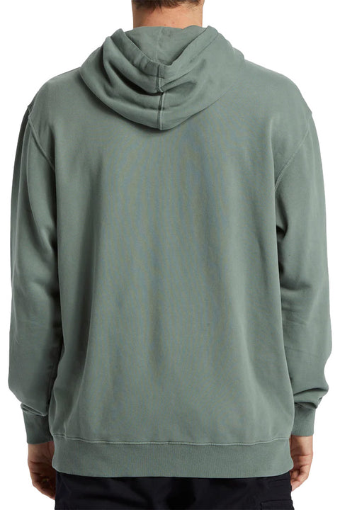 Billabong Wave Washed Pullover Hoodie - Fern- Back