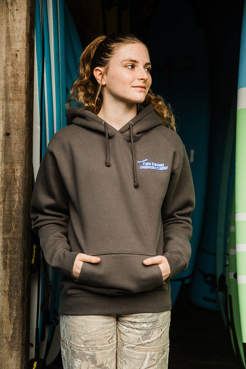 Cape Kiwanda Longboard Classic 2025 Hoodie - Charcoal