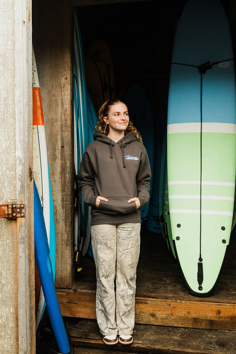 Cape Kiwanda Longboard Classic 2025 Hoodie - Charcoal