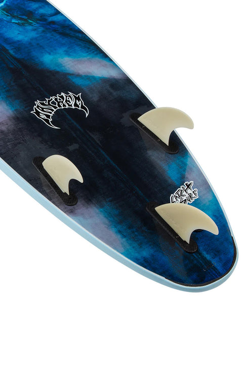 Catch Surf Odysea X Lost 6'8" Crowd Killer Surfboard - Sky Blue- Close up of tail