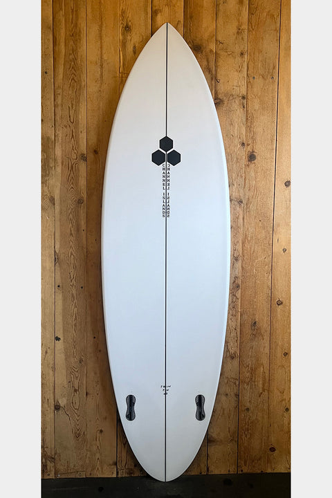 Channel Islands Twin Pin 6'1" Surfboard - Bottom