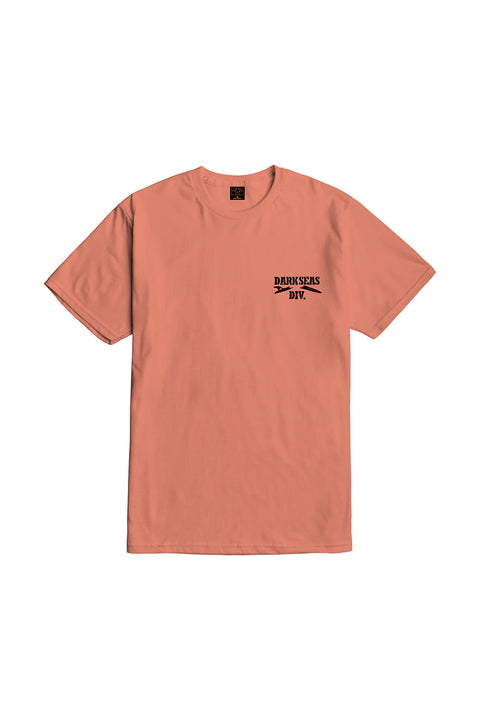 Dark Seas Board Breaker Premium T-Shirt - Coral- Front