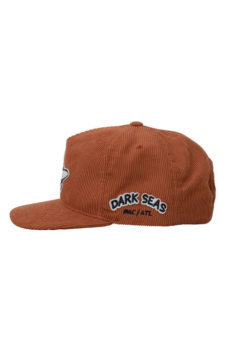 Dark Seas Booster Hat - Rust - Side