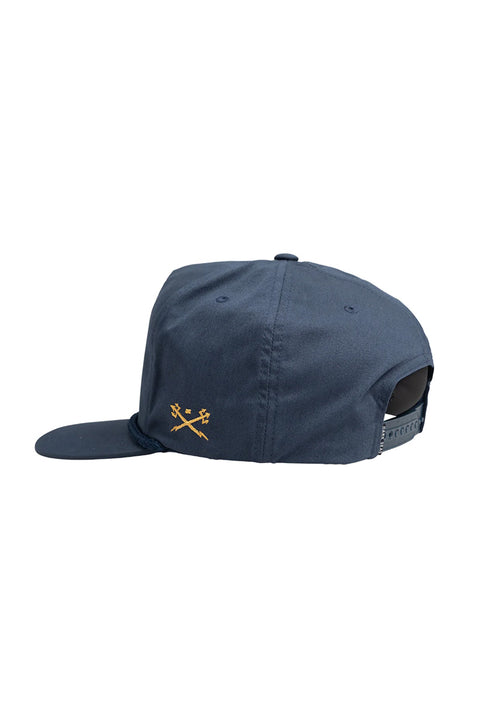 Dark Seas Maritime Hat - Navy - Back