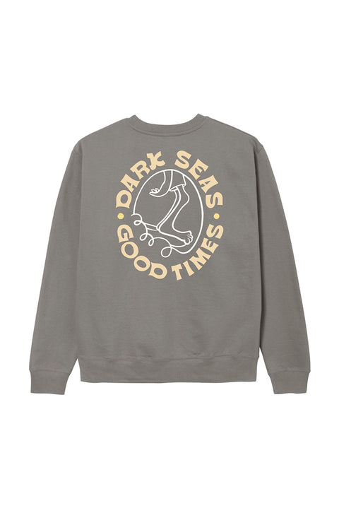 Dark Seas Nose Rider Fleece - Pigment Cement- Back