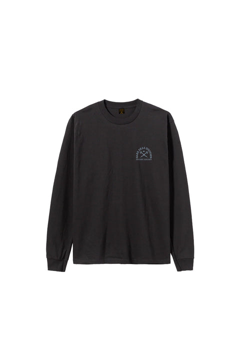 Dark Seas Rowboat L/S Tee - Black - Front