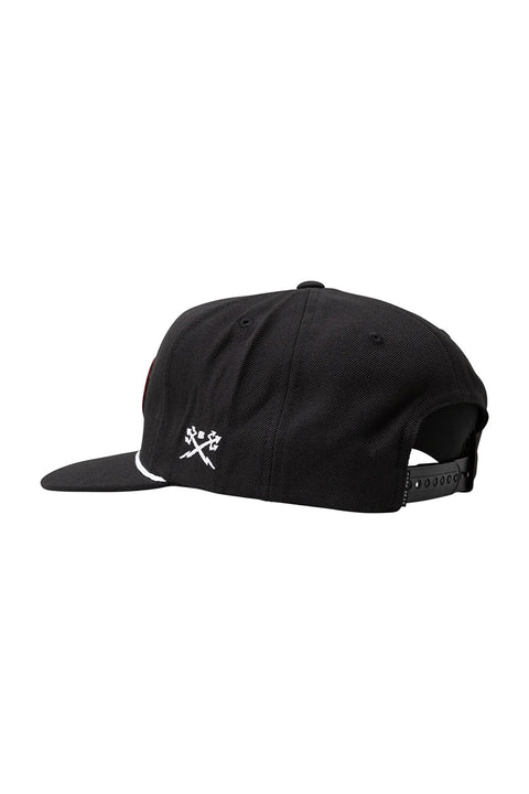 Dark Seas Royce Hat - Black- Back