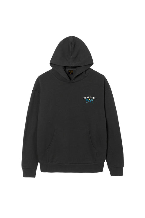 Dark Seas Sailor's Sun Fleece - Black - Front