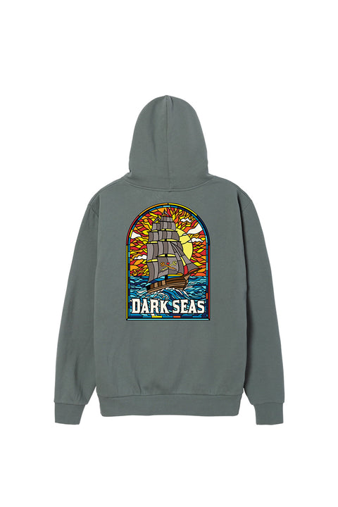 Dark Seas Sailor's Sun Fleece - Blue Magic - Back