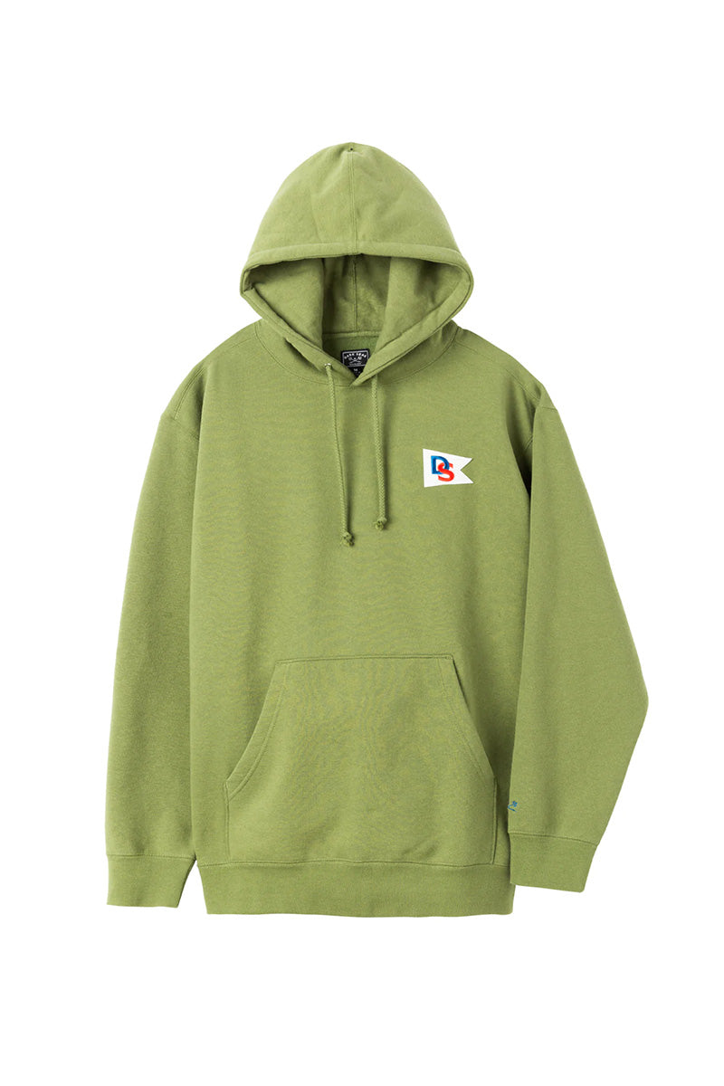 Dark Seas Salenas Heavyweight Sweatshirt Green Moment Surf Company